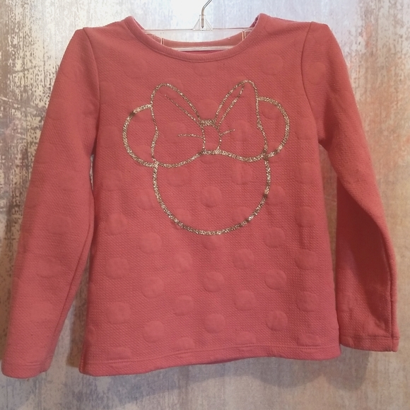 Disney Minnie Mouse Pink Top - Picture 1 of 4
